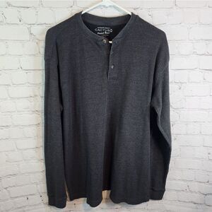 Men's Cactus longsleeve thermal shirt, size Large